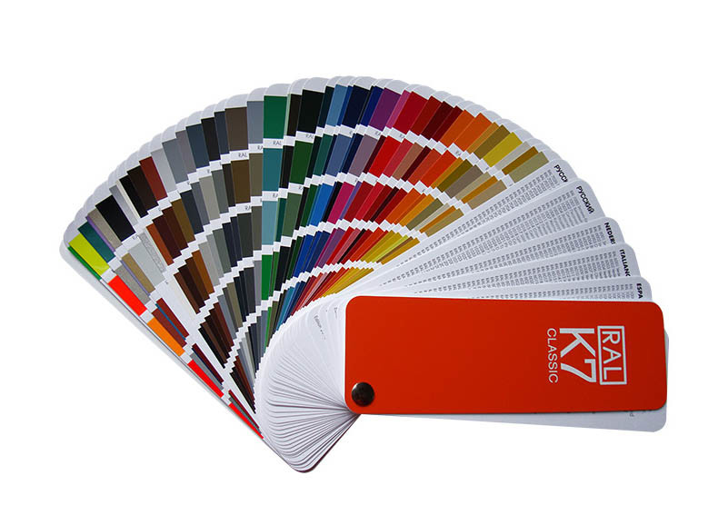Tipo di pittura dei campioni di colore di RAL materiali rispettosi dell'ambiente