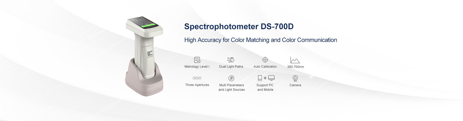qualità spettrofotometro portatile di colore fabbrica